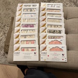 Color Street Kids Nail Strips - Pink, Purple, Cream, and More